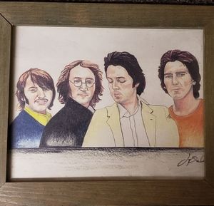 Beatles frame picture